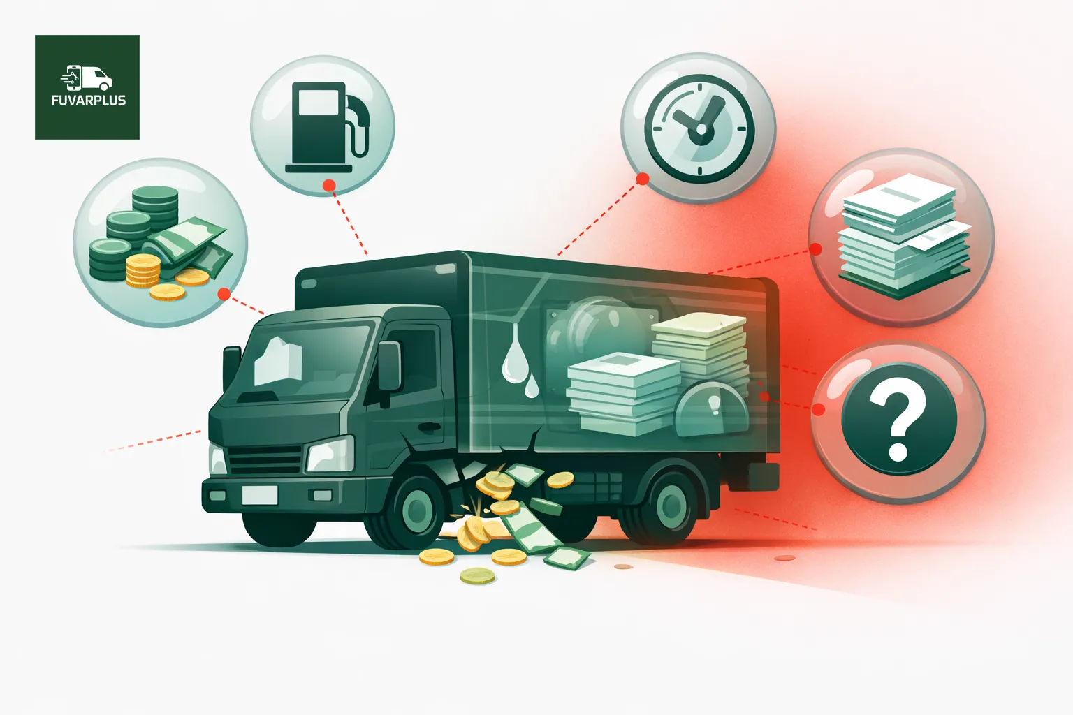 A fuvarozó cégek 5 legnagyobb rejtett költsége