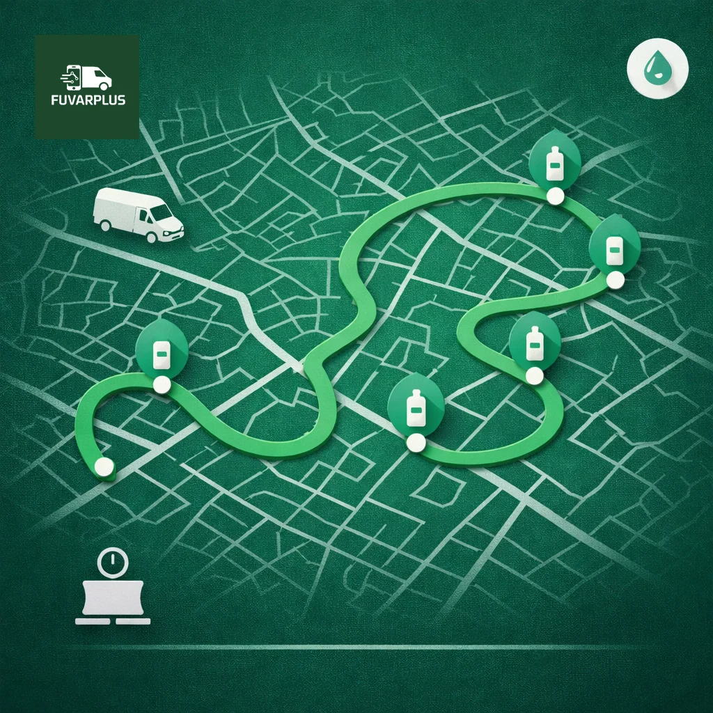 Szódás Tipp #3: Útvonaltervezés, ami figyelembe veszi, hogy a 19 literes ballon nem könnyű